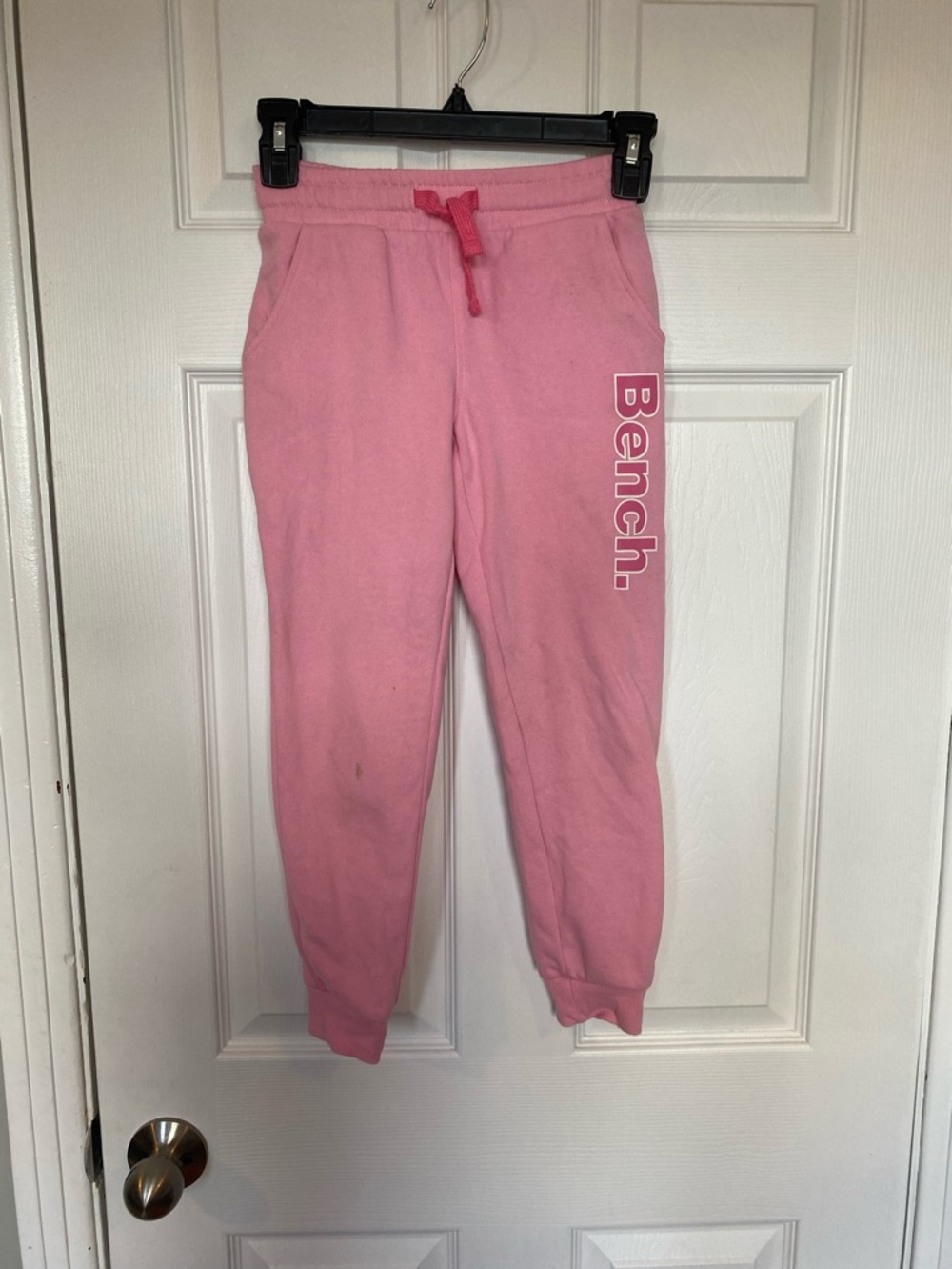 Bench Kids Pink Joggers Sweatpants Size M (7/8)